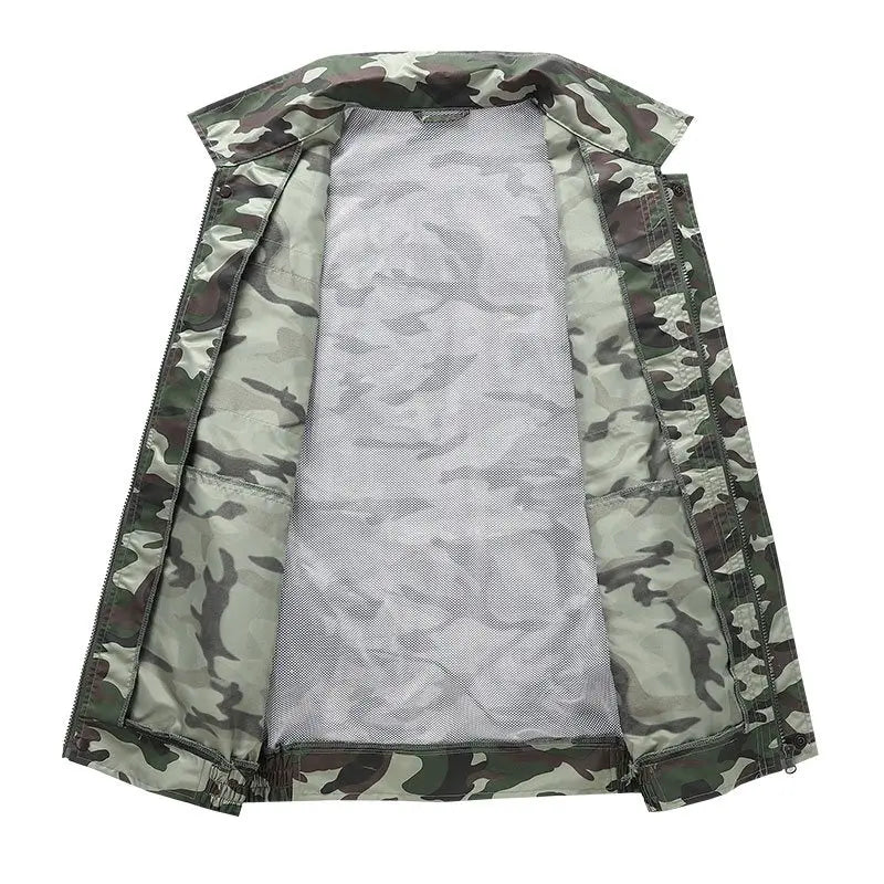 Summer Cool Jacket Men Camo Cooling
