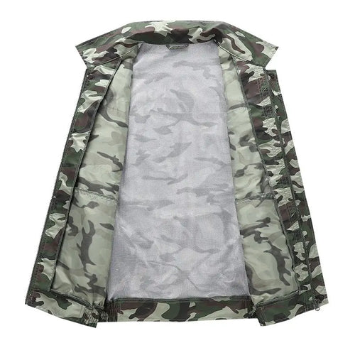 Summer Cool Jacket Men Camo Cooling