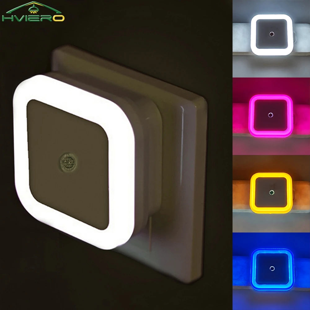 Motion Sensor LED Night Light - Auto On/Off for Hallway, Stairs, Bedroom